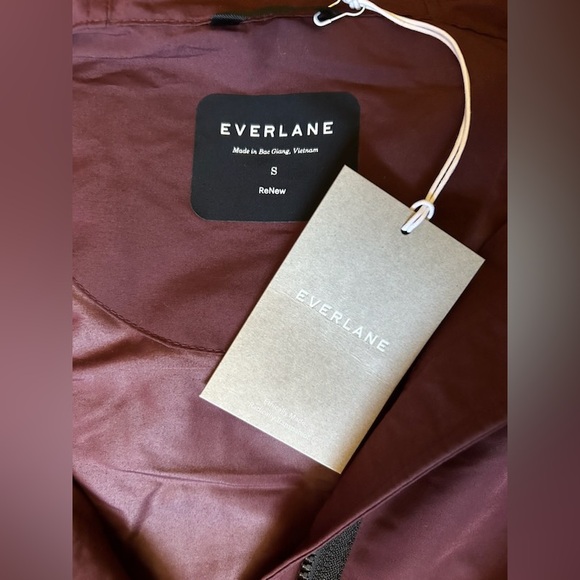 Everlane The ReNew Zip Front Oversized Long Anorak Jacket NWT Espresso - Picture 5 of 8